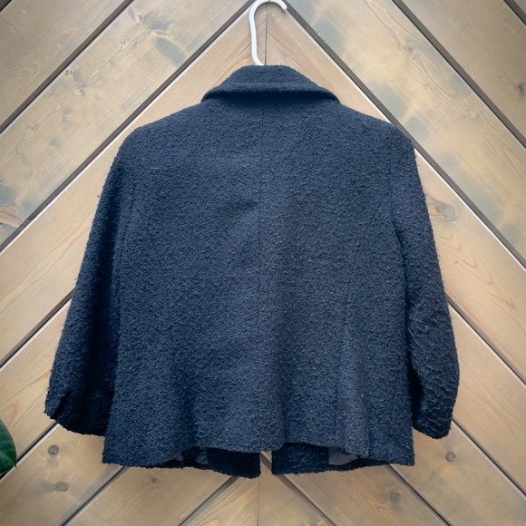 Merona wool women's Black Blazer size XS - Picture 3 of 3
